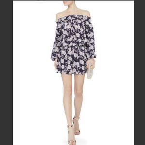 Intermix Off the Shoulder Smocked waist Dress